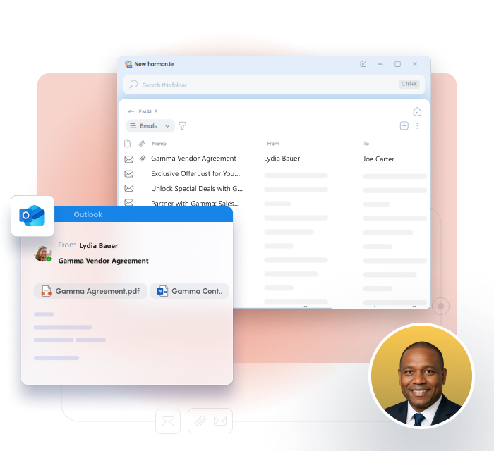 automatic email view