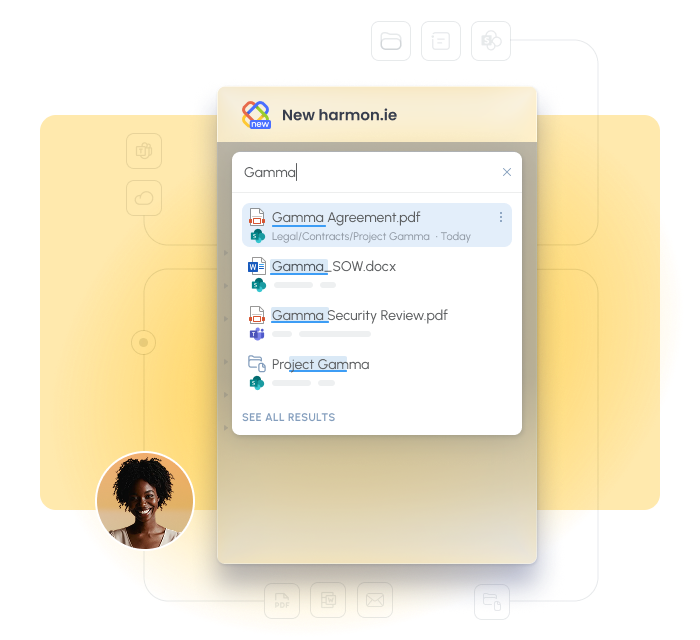 Search across Microsoft 365