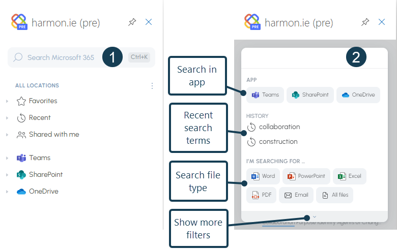 Search across M365